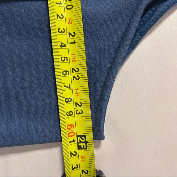 LL Bean women’s blue vest size 1X camping fall walking hiking casual *Read - Picture 10 of 12